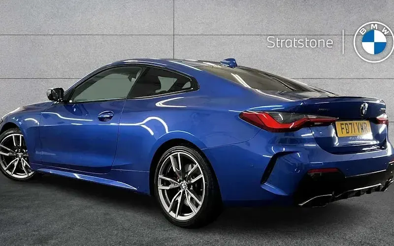 Used BMW M440 Shadowline 340 HP (250 kW) 2022 Blue Coupe