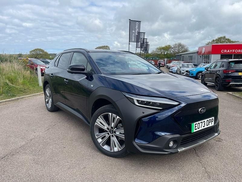 Blue Used 2023 Subaru Solterra SUV | £26,995 (Expensive) - Image 1/4