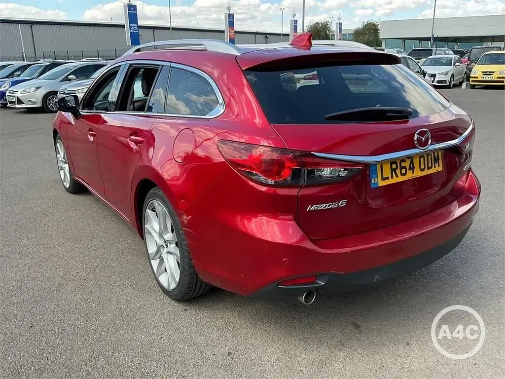 Used Mazda 6 Inclusive 150 HP (110 kW) 2014 Red Estate