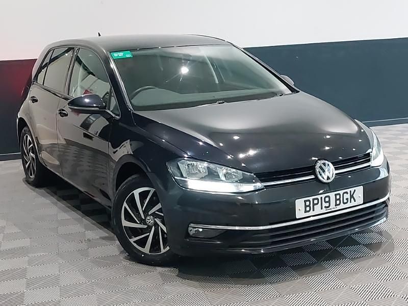 Black Used 2019 VW Golf VII Match Hatchback | £14,998 (Fair price) - Image 1/4