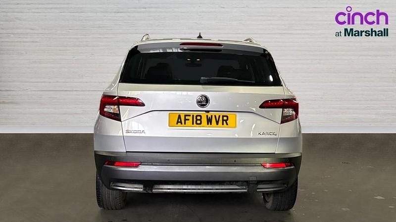 Gebraucht Skoda Karoq SE L 150 PS (110 kW) 2018 Silber SUV