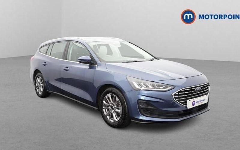 Used Ford Focus Titanium 125 HP (91 kW) 2023 Blue Estate