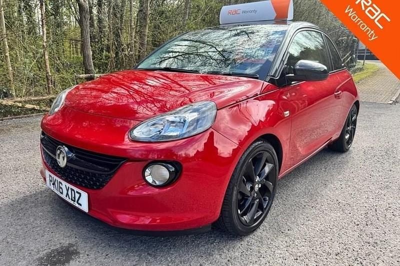 Used Vauxhall Adam S 70 HP (51 kW) 2016 Red Hatchback