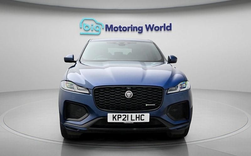 Used Jaguar F-Pace R-Dynamic 204 HP (150 kW) 2021 Blue SUV