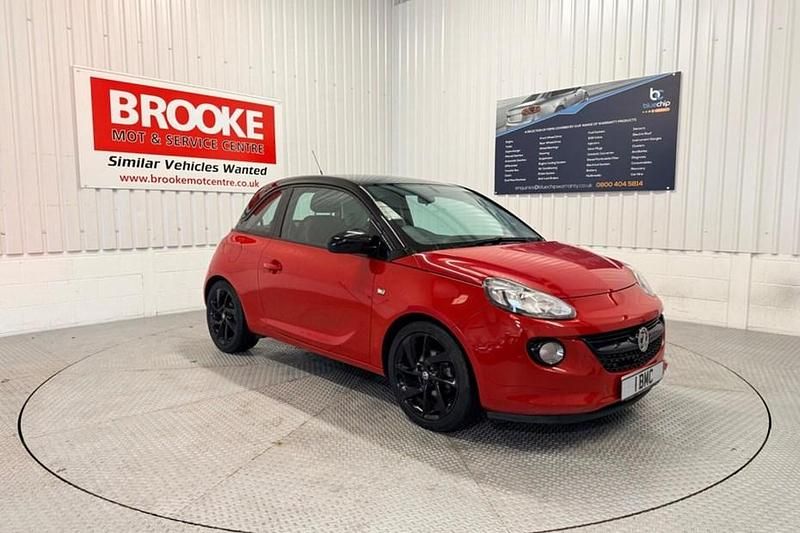 Used Vauxhall Adam S 2018 Red Hatchback