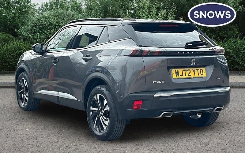 Used Peugeot 2008 GT 131 HP (96 kW) 2022 Platinum grey SUV