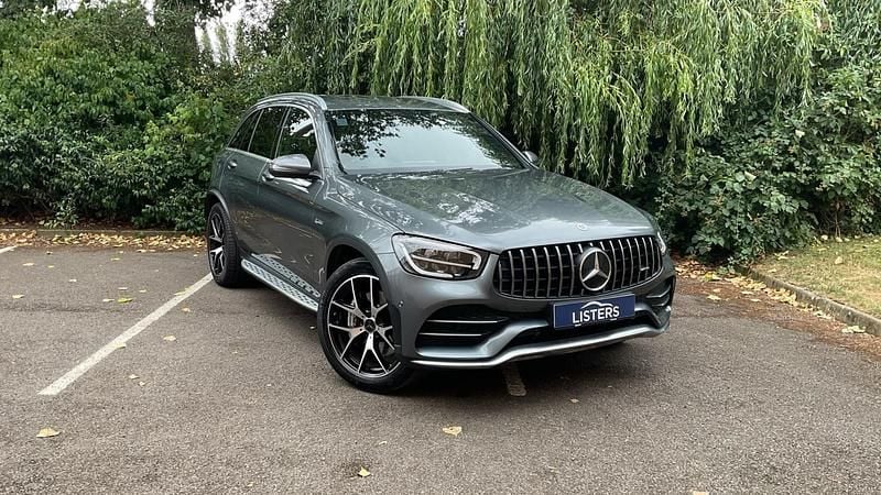 Metallic selenite grey Used 2022 Mercedes GLC43 AMG Premium Estate | £39,450 (Fair price) - Image 1/4