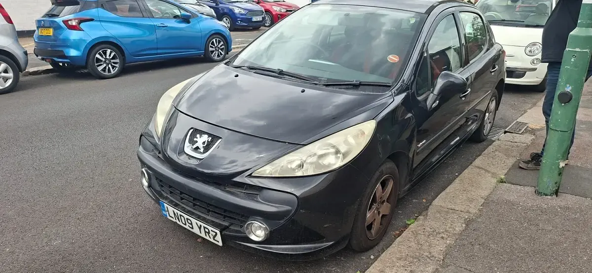 Used Peugeot 207 2009 Black Hatchback