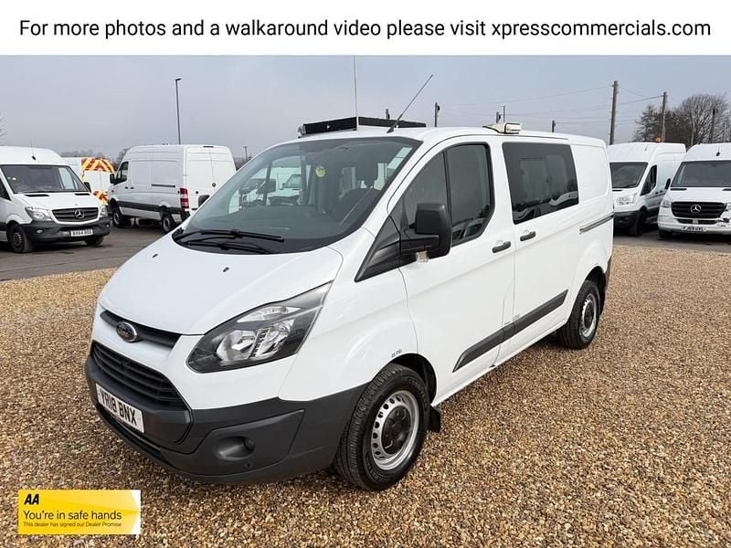 Used Ford Transit Custom Trend 128 HP (94 kW) 2018 White Van