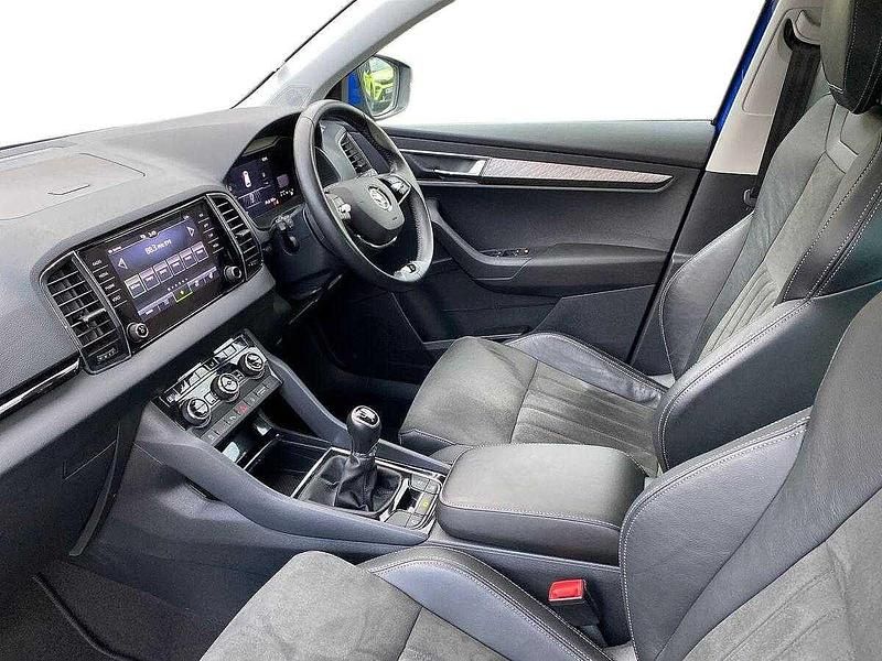 Used Skoda Karoq SE L 110 HP (80 kW) 2023 Energy blue SUV