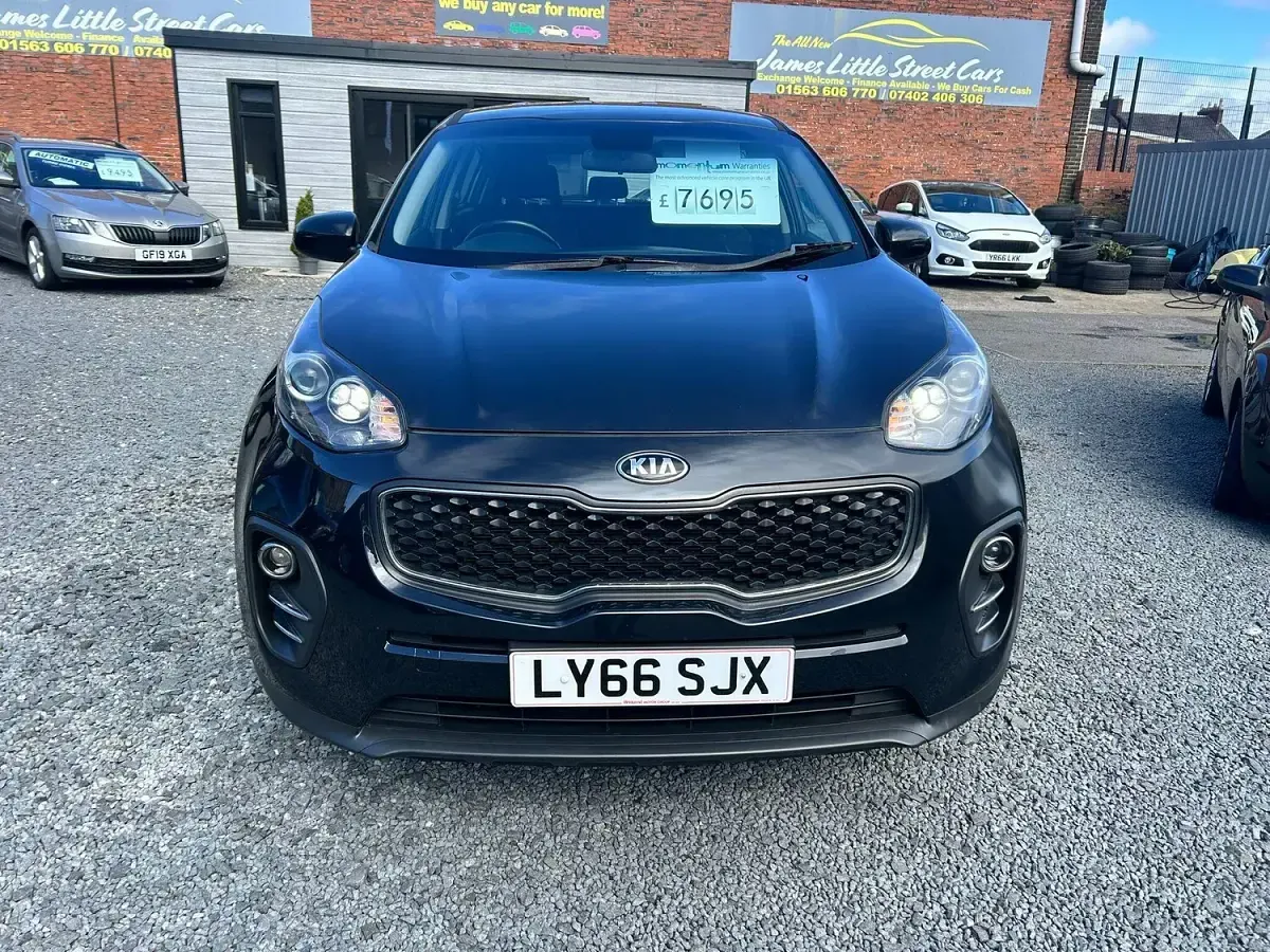Used Kia Sportage 130 HP (95 kW) 2017 Black SUV