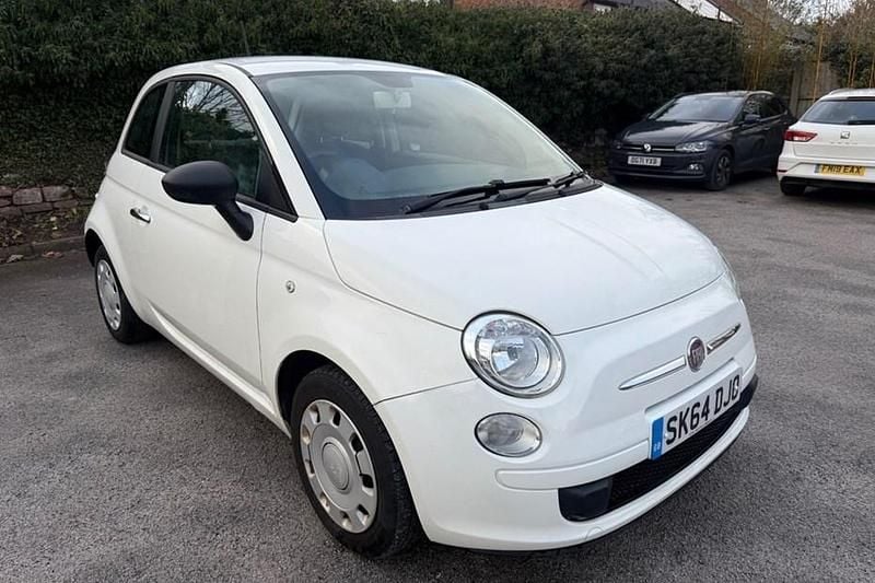 White Used 2014 Fiat 500 Pop Hatchback | £2,995 (Good price) - Image 1/1