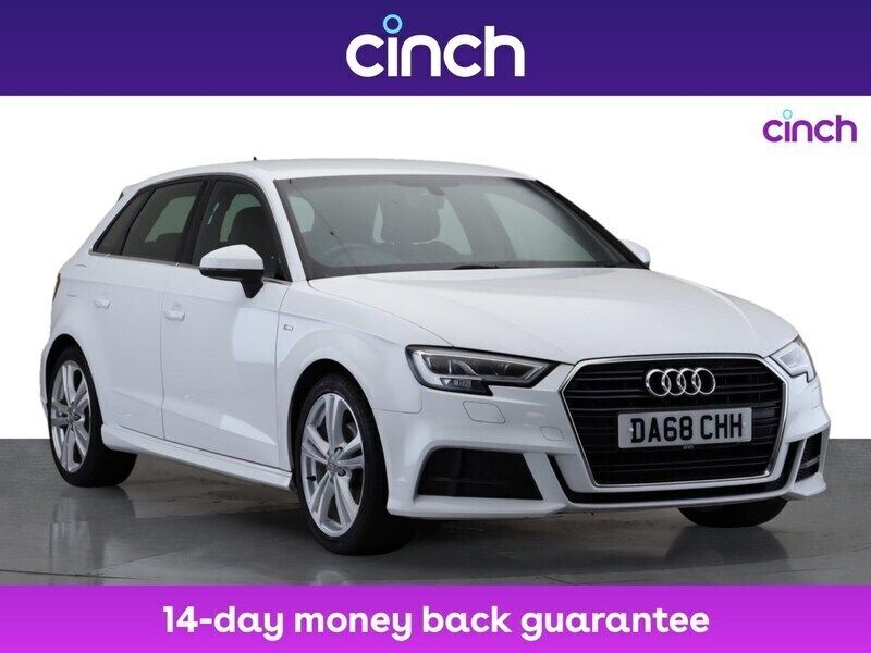 White Used 2018 Audi A3 S-Line Hatchback | £13,999 (Fair price) - Image 1/4