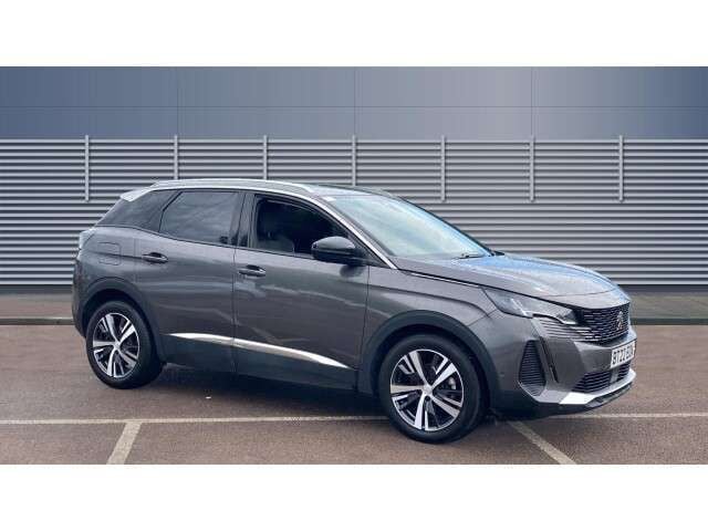 Grey Used 2022 Peugeot 3008 Allure Premium SUV | £18,133 (Fair price) - Image 1/4