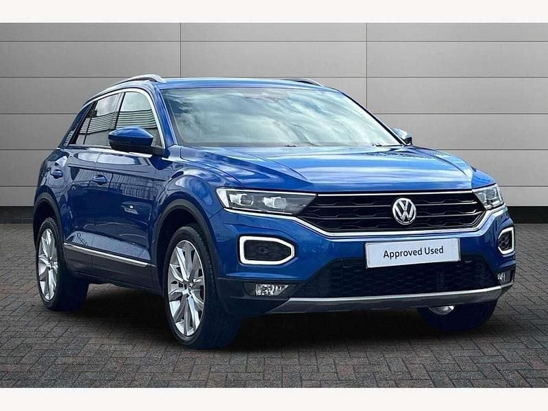 Blue Used 2019 VW T-Roc SEL SUV | £17,495 (Fair price) - Image 1/4