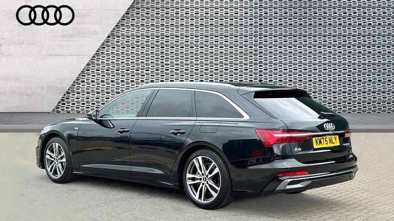 New Audi A6 S-Line 299 HP (219 kW) 2025 Black Estate