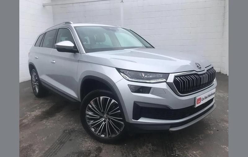 Silver Used 2022 Skoda Kodiaq SE L Executive SUV | £23,499 (Fair price) - Image 1/3