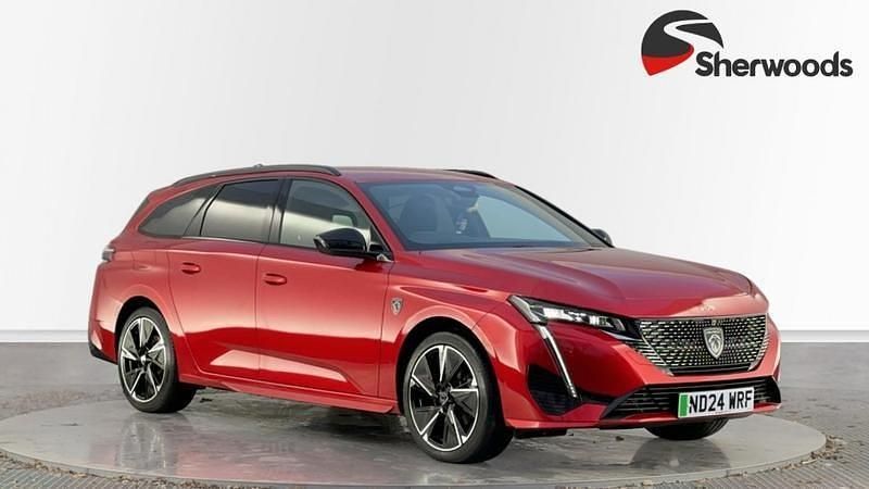 Red Used 2024 Peugeot e-308 GTi Hatchback | £30,990 - Image 1/4