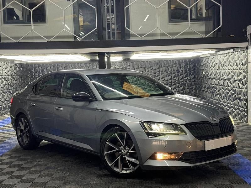 Grey Used 2018 Skoda Superb SportLine Hatchback | £8,995 (Fair price) - Image 1/4