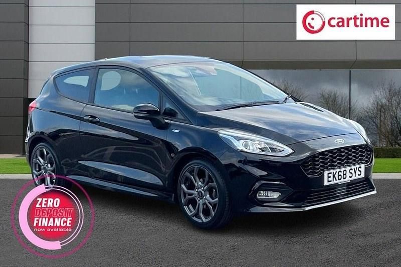 Black Used 2018 Ford Fiesta ST-Line Hatchback | £10,399 (Fair price) - Image 1/4