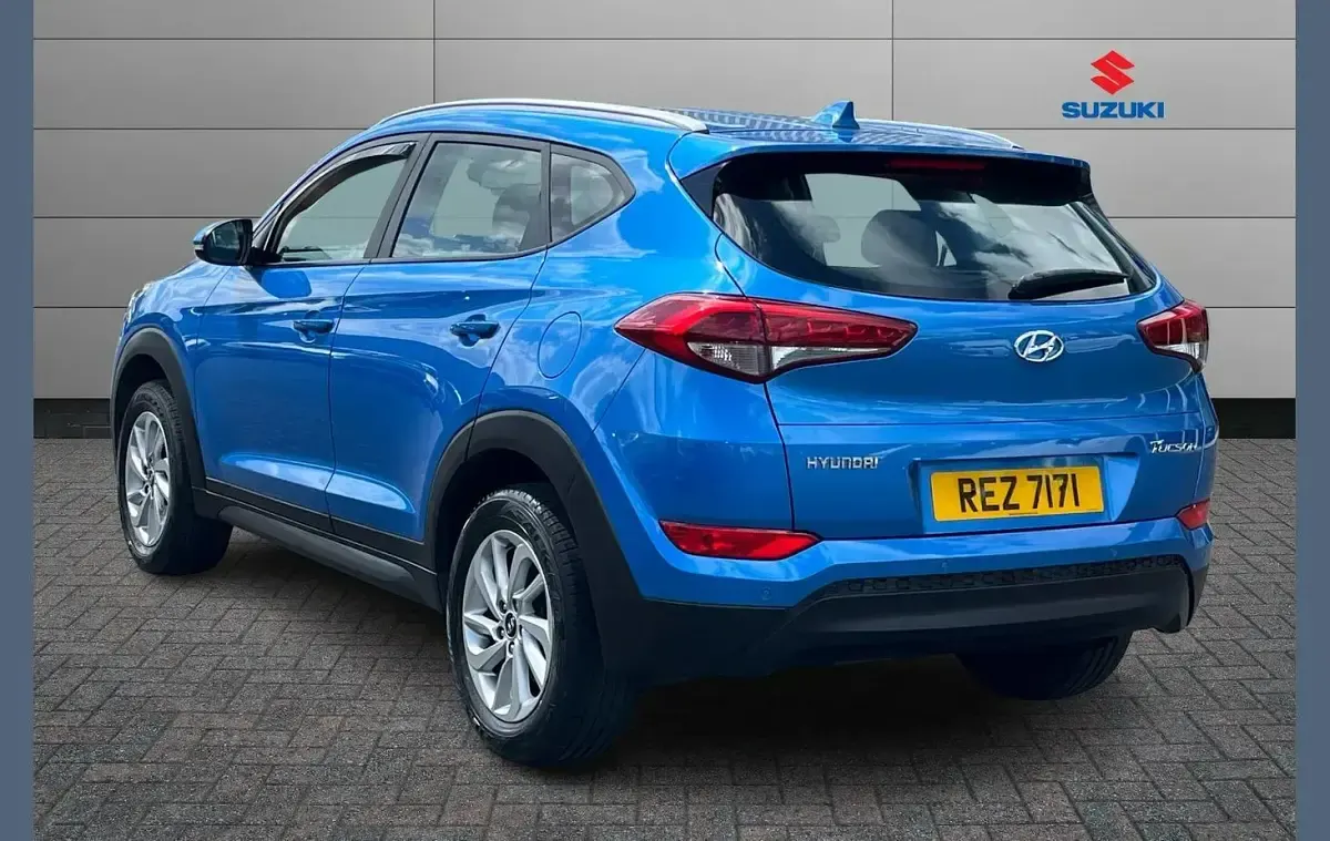 Used Hyundai Tucson SE 177 HP (130 kW) 2018 Blue SUV