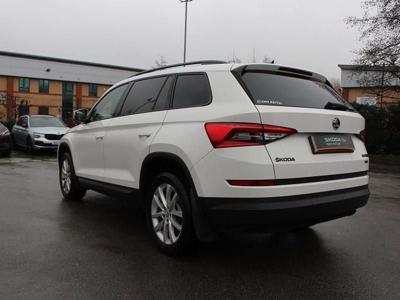 Used Skoda Kodiaq SE 110 HP (80 kW) 2017 White SUV
