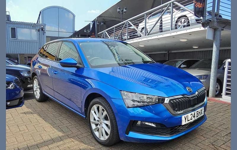 Used Skoda Scala SE L 110 HP (80 kW) 2024 Race blue Hatchback