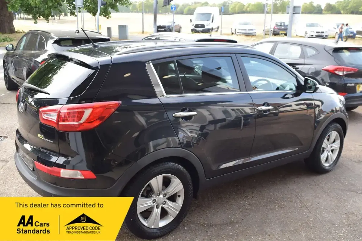 Used Kia Sportage 115 HP (84 kW) 2013 Black SUV