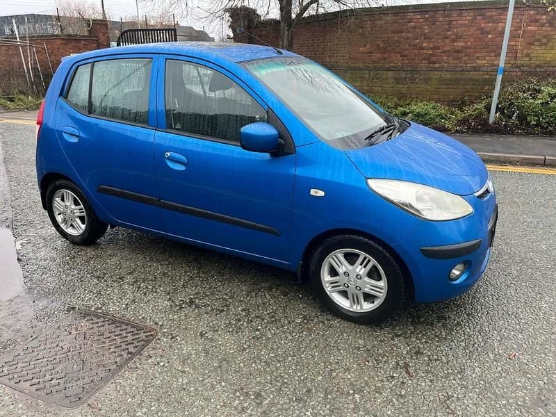 Used Hyundai i10 Style 78 HP (57 kW) 2009 Blue Hatchback