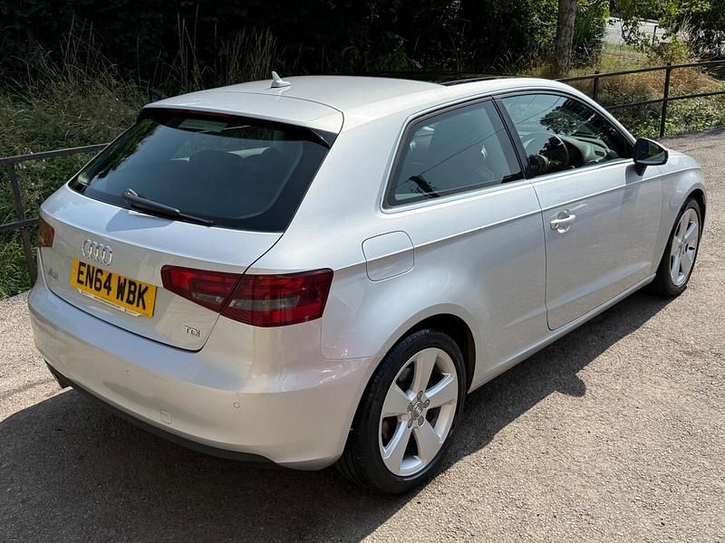 Used Audi A3 Sport 150 HP (110 kW) 2015 Silver Hatchback