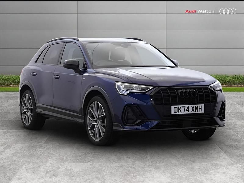 Blue Used 2024 Audi Q3 Black Edition SUV | £34,990 (Fair price) - Image 1/4