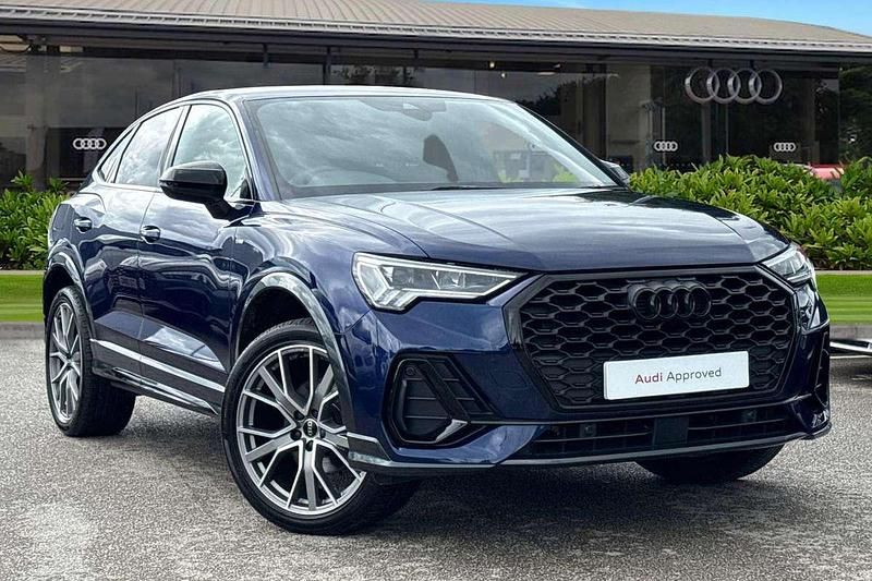 Blue Used 2024 Audi Q3 Black Edition SUV | £36,490 (Fair price) - Image 1/4