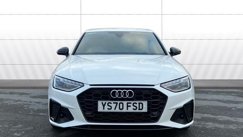 Used Audi A4 Black Edition 150 HP (110 kW) 2020 White Sedan