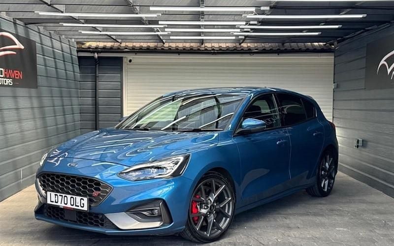 Used Ford Focus ST 280 HP (205 kW) 2020 Blue Hatchback