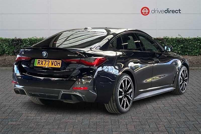 Used BMW i4 M Sport 250 kW (340 HP) 2022 Black Sedan