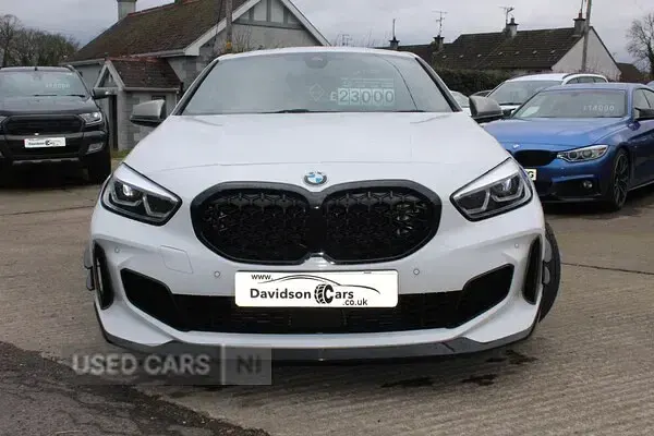 Used BMW M135 Sport Line 306 HP (225 kW) 2020 White Hatchback