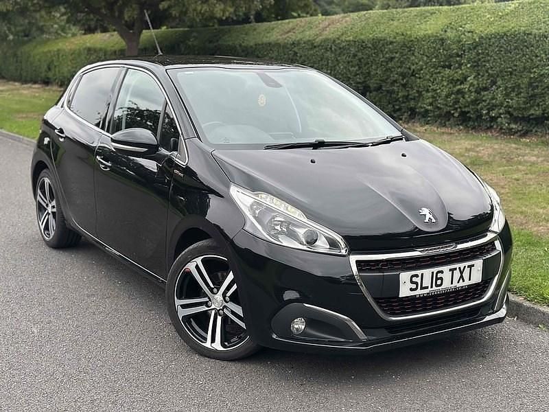 Black Used 2016 Peugeot 208 GT-line Hatchback | £5,490 (Fair price) - Image 1/4