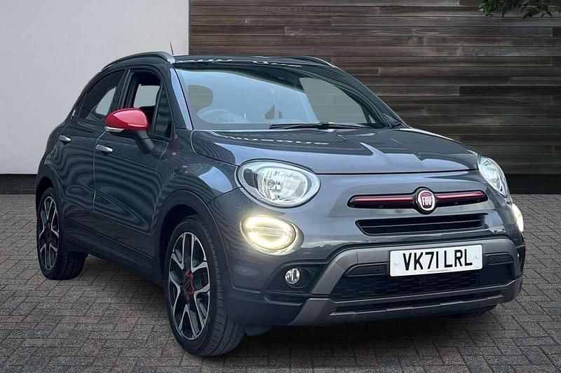 Grey Used 2021 Fiat 500X Red SUV | £10,995 (Fair price) - Image 1/4