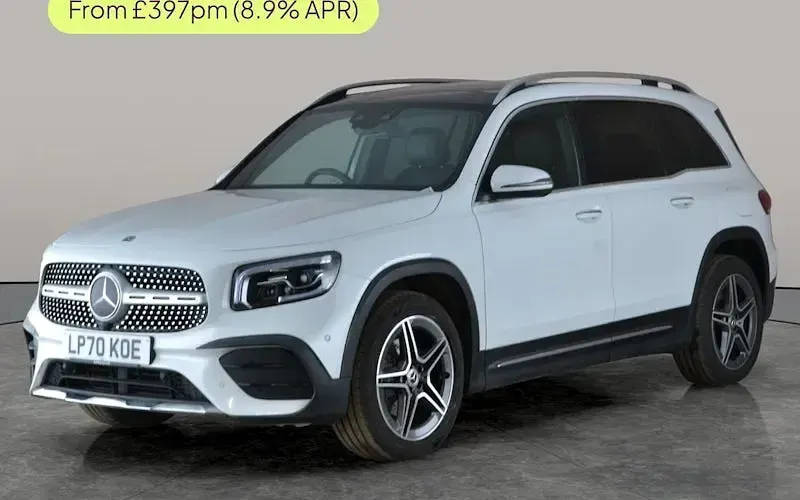 Begagnad Mercedes GLB200 AMG Line Premium Plus 163 HK (119 kW) 2021 SUV