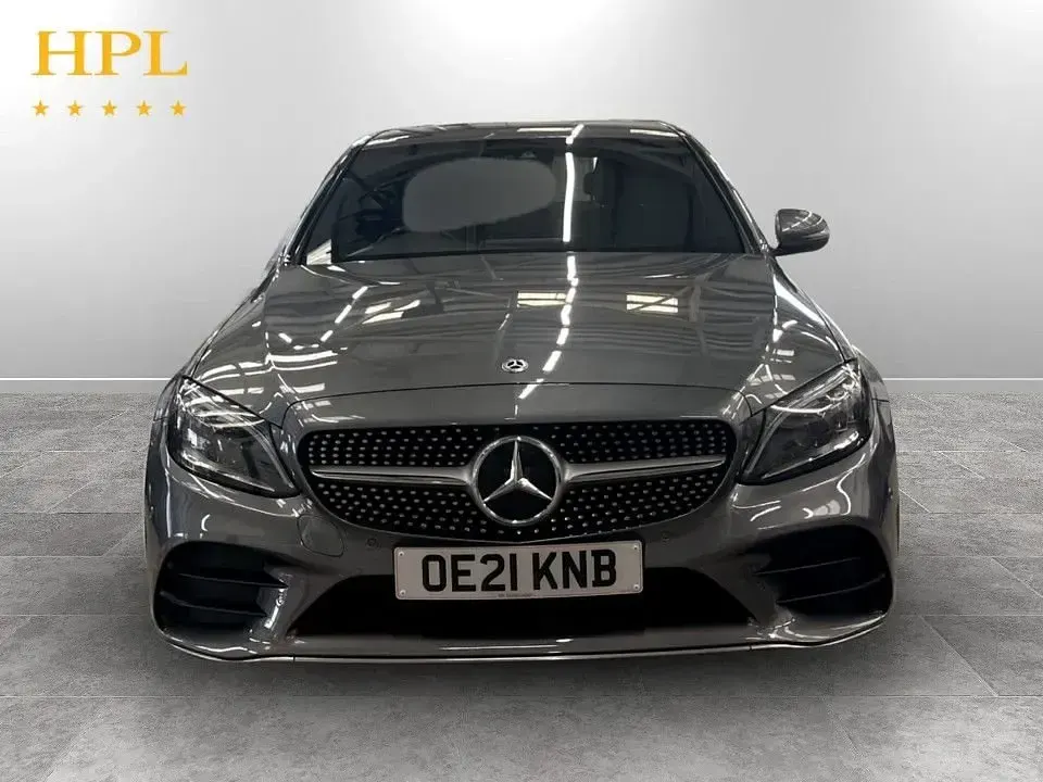 Used Mercedes C220 AMG line 194 HP (142 kW) 2021 Grey Sedan