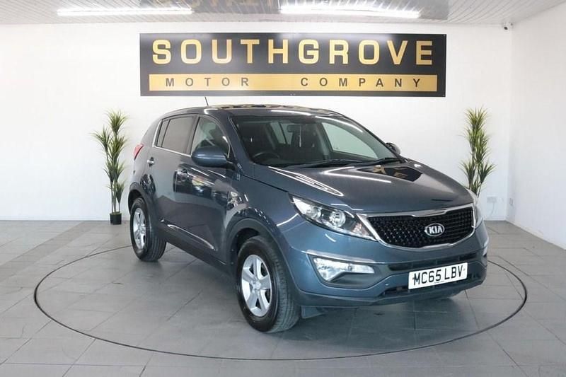 Blue Used 2016 Kia Sportage SUV | £5,989 (Good price) - Image 1/4