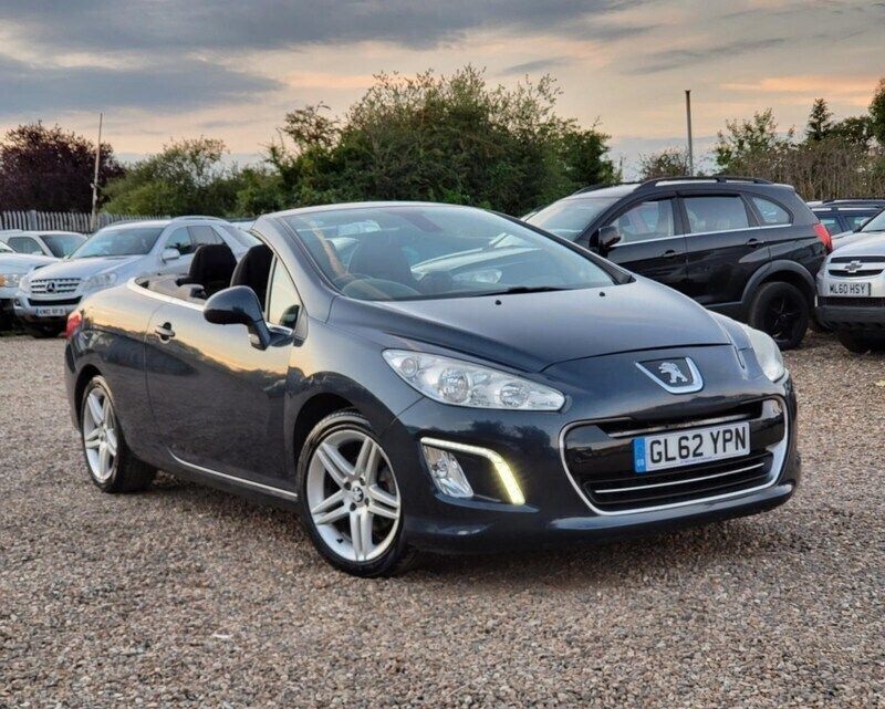 Blue Used 2013 Peugeot 308 CC Active Cabriolet | £2,995 (Expensive) - Image 1/4