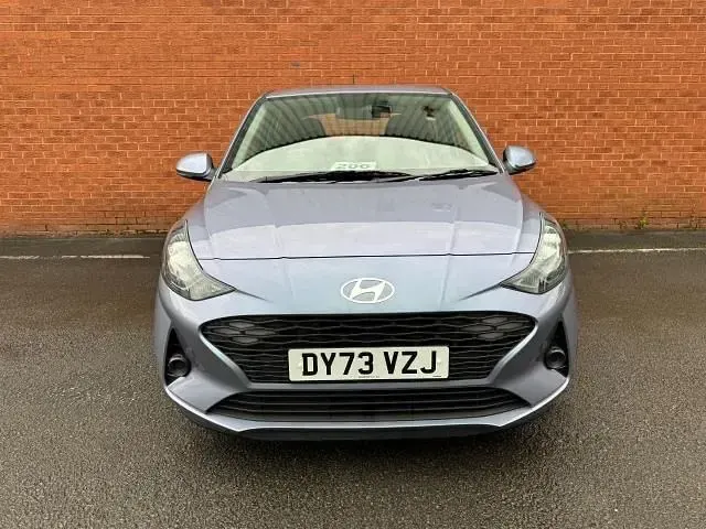 Usado Hyundai i10 Advanced 2024 Azul Utilitario