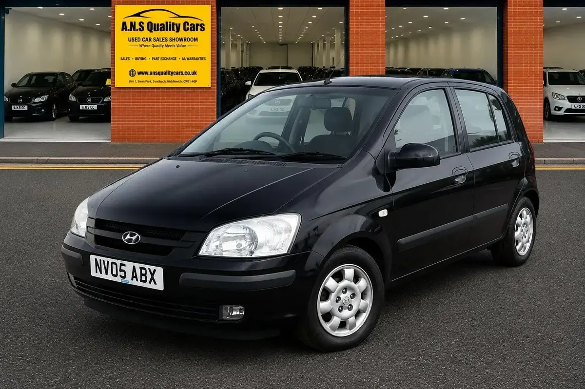 Used Hyundai Getz 82 HP (60 kW) 2005 Black Hatchback