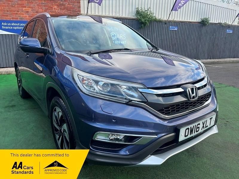 Blue Used 2016 Honda CR-V EX SUV | £7,995 (Fair price) - Image 1/3