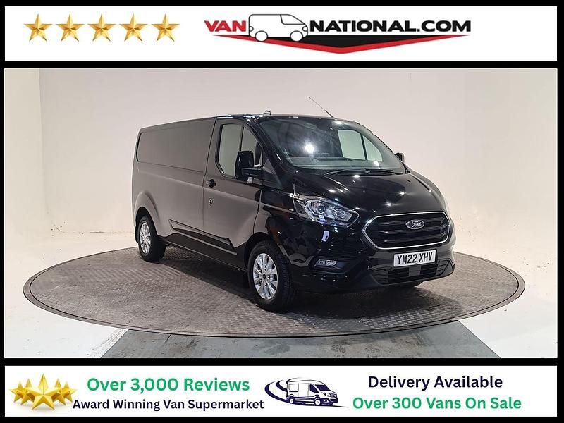 Used Ford Transit Custom Limited 130 HP (95 kW) 2022 Black Van