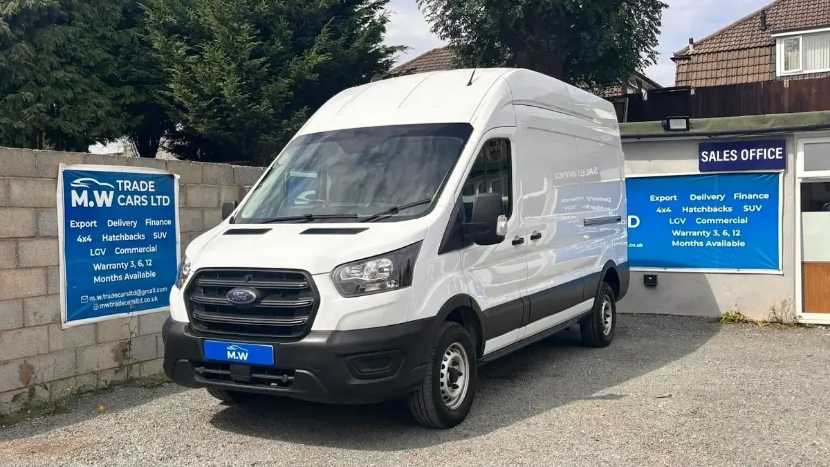 Used Ford Transit S 130 HP (95 kW) 2023 White Van