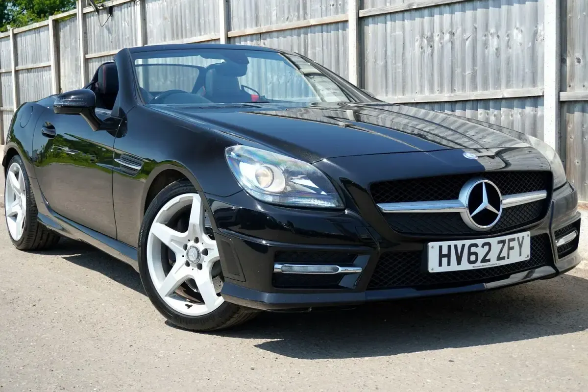 Used Mercedes SLK250 AMG 2012 Black Cabriolet