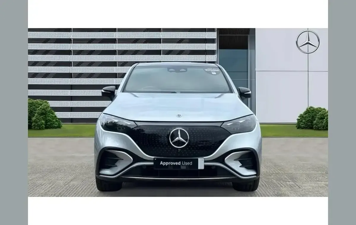 Used Mercedes EQE350 AMG line 214 kW (292 HP) 2024 Silver SUV