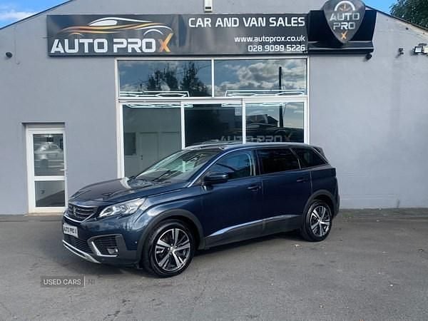 Blue Used 2019 Peugeot 5008 Allure MPV | £11,950 (A bit pricey) - Image 1/4